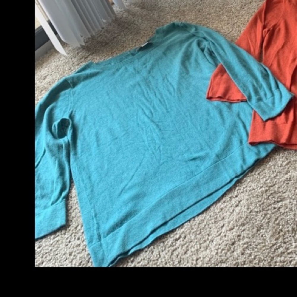 LOFT sweater- blue